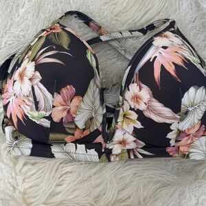 Shade and Shore Floral Bikini Top